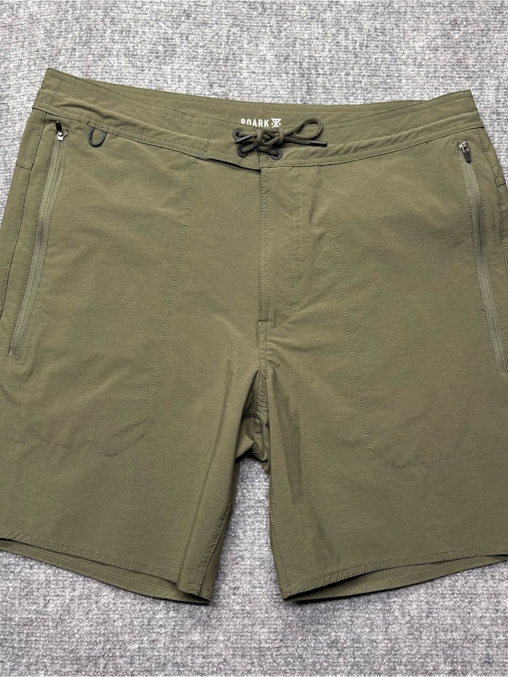 Roark Shorts Mens 34 Green Layover Trail 3.0 Hiking Traveling Hiker Outdoors